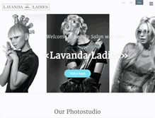 Tablet Screenshot of lavanda-ladies.com.ua